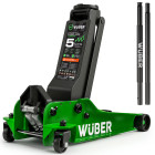 Žemo profilio hidraulinis vežimėlinis domkratas WUBER, 5 t, 95–550 mm, W22049