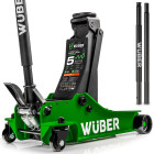 Žemo profilio hidraulinis vežimėlinis domkratas su kojiniu pedalu, WUBER W22050, 5 t, 112–505 mm