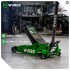 Žemo profilio hidraulinis vežimėlinis domkratas WUBER su kojiniu pedalu, 5 t, 96–595 mm, W22051