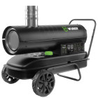 Skystojo kuro šildytuvas su kaminu WUBER, 20 kW, W16030
