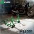 WUBER galinis motociklo pakėlimo stovas su V ir L tipo adapteriais, 170 kg, W22031