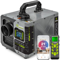 Nešiojamasis dyzelinis autonominis šildytuvas WUBER, 0,9–9 kW, W16047, 390 x 280 x 300 mm