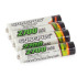 Įkraunamieji akumuliatoriai, 4 vnt., iki 2700 mAh, AAA R3