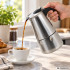 Itališkas kavinukas espresso kavai, nerūdijančiojo plieno, 300 ml, 6 puodeliams