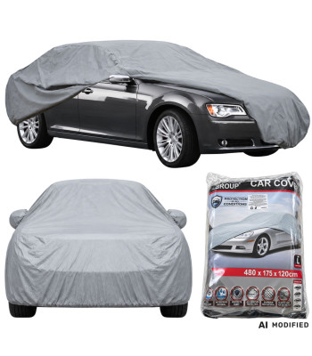 Vandeniui atsparus automobilio uždangalas iš PEVA, L, 480 cm x 175 cm x 120 cm