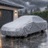 Vandeniui atsparus automobilio uždangalas iš PEVA, XXL, 580 cm x 175 cm x 120 cm