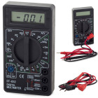 Skaitmeninis multimetras-testeris su LCD ekranu DT-832