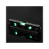 Lazerinis gulsčiukas su matavimo juosta ir LED apšvietimu, juodas, 24,5 × 2,8 × 6 cm
