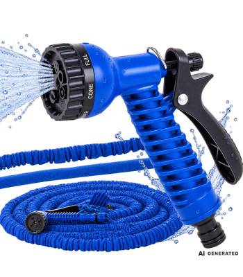 Išsiplečianti sodo žarna su purškimo pistoletu, X-Hose, 20–60 m