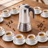 Itališkas kavinukas espresso kavai, nerūdijančio plieno, 12 puodelių, 600 ml