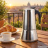 Itališkas kavinukas espresso kavai, nerūdijančio plieno, 12 puodelių, 600 ml