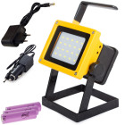 Nešiojamasis akumuliatorinis prožektorius su 20 smd diodų, 100W