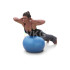 Gimnastikos ir reabilitacijos kamuolys su pompa, mėlynas, 65 cm