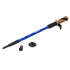 Šiaurietiškojo ėjimo lazda su kamštine rankena, mėlyna, 64–135 cm