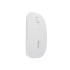 Belaidė optinė pelė „Slim“, balta, 2,4 GHz