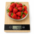 Bambukinės elektroninės virtuvinės svarstyklės su LCD ekranu, iki 5 kg, 23 cm x 16 cm x 2 cm