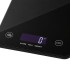 Elektroninės virtuvinės svarstyklės su LCD ekranu, stiklinės, 5 kg, 1 g