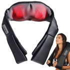 Elektrinis shiatsu kaklo, sprando ir nugaros masažuoklis 3d
