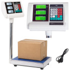 Elektroninės platforminės sandėlio svarstyklės, 100 kg / 20 g