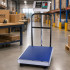 Elektroninės platforminės svarstyklės su atrama, 100 kg, 30 × 40 cm