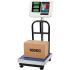 Elektroninės platforminės svarstyklės su atrama, 100 kg, 30 × 40 cm