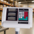 Elektroninės platforminės svarstyklės su atrama, 100 kg, 30 × 40 cm