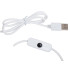 Stalinė kosmetinė lempa su spaustuku ir usb maitinimu, 24 led