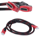 HDMI kabelis, 4K, 3D, UHD, varinis, 48 bit, HDMI 2.0, 1,8 m