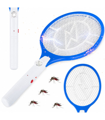 Elektrinė musgaudė-raketė su LED žibintuvėliu, 51 cm, 21 cm