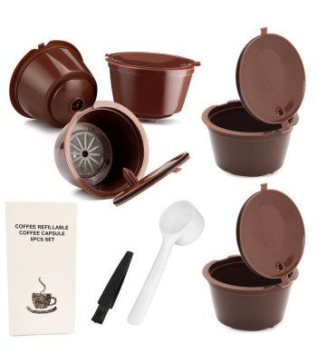 Daugkartinio naudojimo kapsulės Dolce Gusto kavos aparatams, 5 vnt.