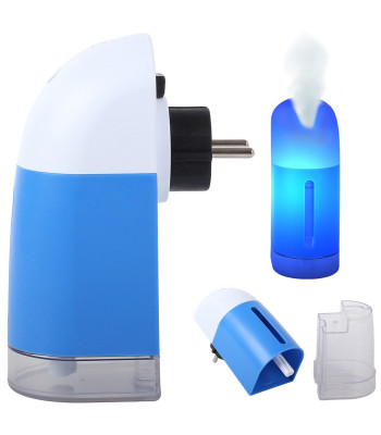Oro drėkintuvas, aromaterapinis difuzorius ir LED naktinė lemputė, 300 ml, 15cm x 10cm x 6cm