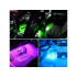 Automobilio salono LED apšvietimo juostelės su nuotolinio valdymo pultu, 4 x 12 LED