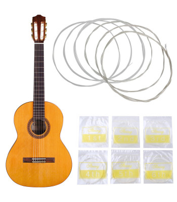 Klasikinės gitaros nailoninės stygos Alice, 6 vnt.