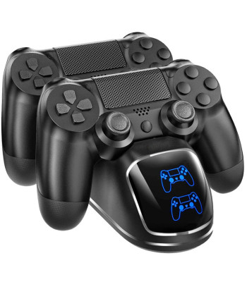 PS4 valdiklių įkrovimo stotelė, 2 vnt.