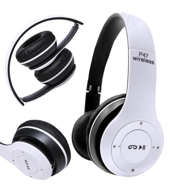 Belaidės ausinės su Bluetooth, mikrofonu ir MP3 funkcija, P47