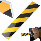Lipnus garažo sienos atmušas automobilio durims apsaugoti, 50 × 10 × 1,5 cm