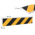 Lipnus garažo sienos atmušas automobilio durims apsaugoti, 50 × 10 × 1,5 cm