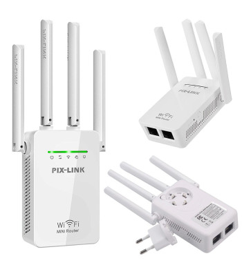 Wi-Fi signalo stiprintuvas su WPS funkcija, 300 Mb/s