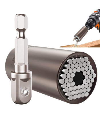 Universali galvutė su adapteriu 7–19 mm, 1/4–3/4