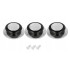 Puodų dangčių rankenėlės su varžtais, 3 vnt.