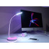 LED RGB stalinė lempa su 256 spalvomis, balta, 48 cm