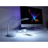 LED RGB stalinė lempa su 256 spalvomis, balta, 48 cm