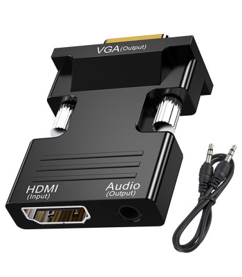 HDMI į VGA (D-Sub) vaizdo ir garso keitiklis, 06253