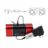 Bluetooth garso imtuvas su AUX ir USB jungtimis, 3,5 mm mini jungtis