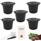 Daugkartinės kavos kapsulės Nespresso kavos aparatams, 5 vnt.