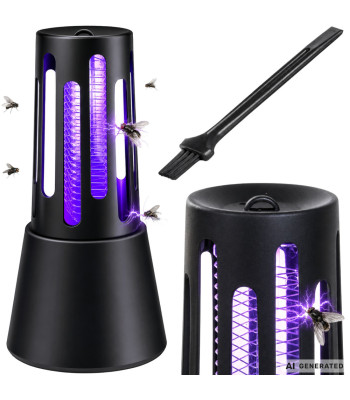 UV lempa nuo uodų, musių ir kitų vabzdžių su valymo šepetėliu, 5 W, 19 cm