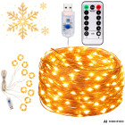 Šiltai baltos šviesos led užuolaida su pulteliu ir laikmačiu, 300 diodų, 26017_BC, 3x3m