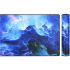 Žaidimų pelės kilimėlis su led rgb apšvietimu, xxl, 90 × 40 cm