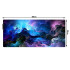 Žaidimų pelės kilimėlis su led rgb apšvietimu, 80 × 30 × 0,3 cm