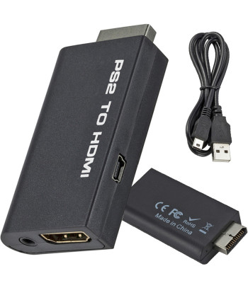 Vaizdo ir garso adapteris į HDMI konsolei PS2